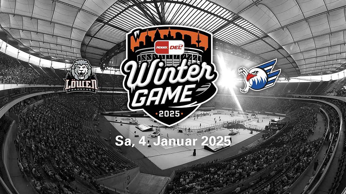 Das DEL WINTER GAME 2025 kommt nach Frankfurt Löwen Frankfurt